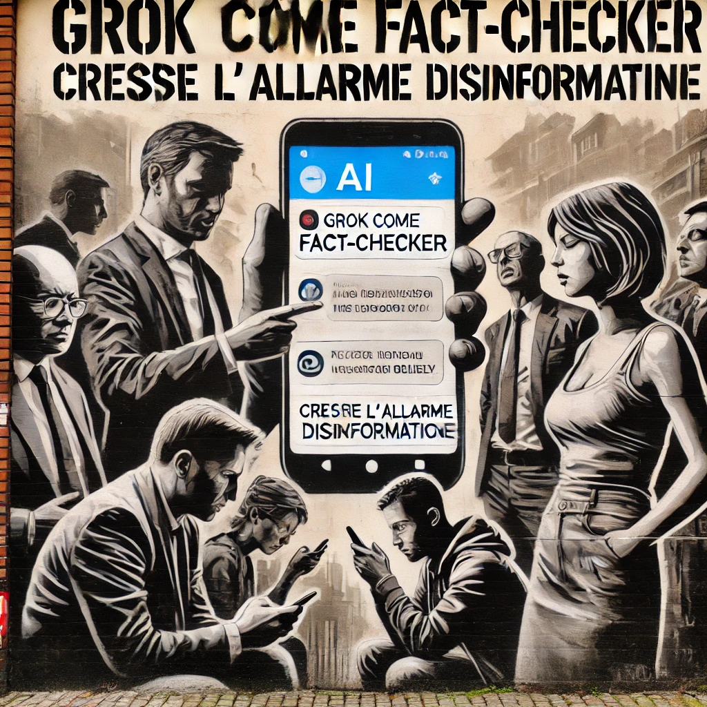 Grok come fact-checker- cresce l'allarme disinformazione